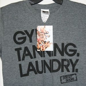 Jersey Shore Grey Graphic Tee Size Small